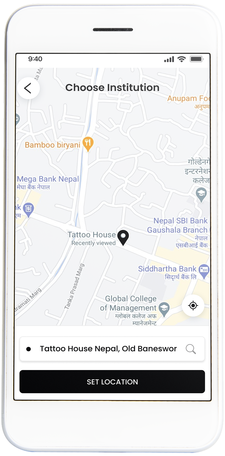 Inksvilla map location screen