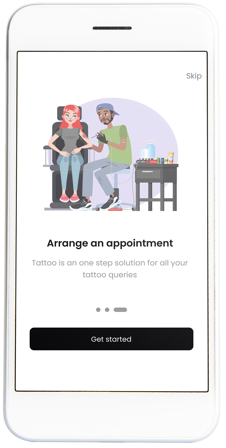 Inksvilla onboarding screen 3