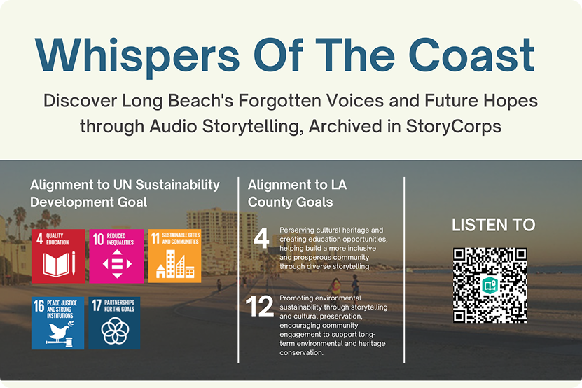 Whispers of the Coast - interactive scroll storytelling project thumbnail